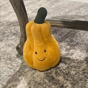 JELLYCAT Amuseables Yellow Squishy Squash - RARE - Retired 2022